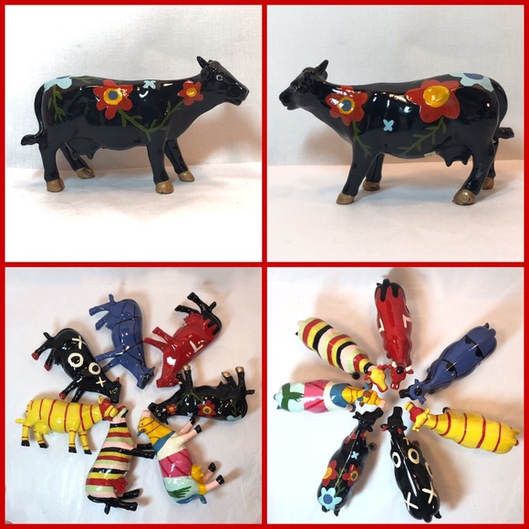 Xxx - 7 Silly Cows - Plastic - Picture 5 of 7